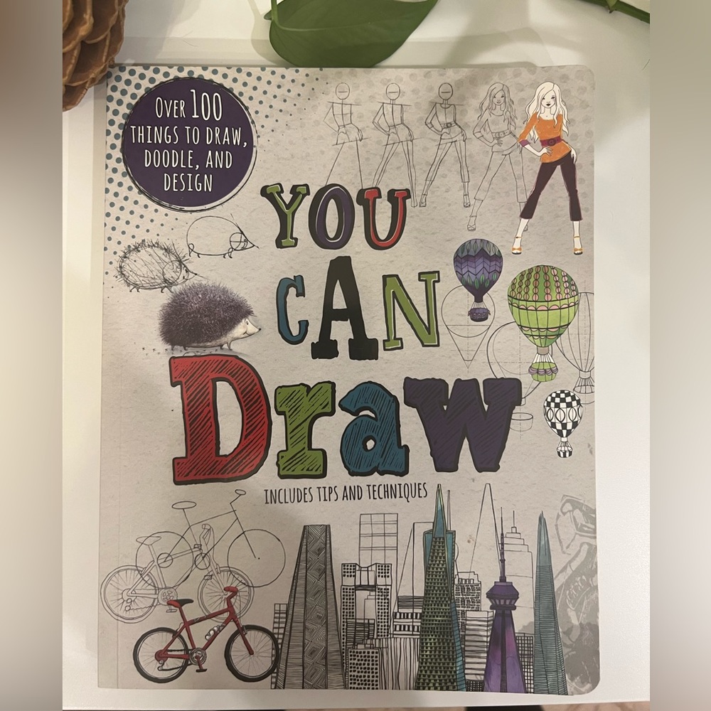 You Can Draw Book - Tips & techniques to inspire at any skill level.